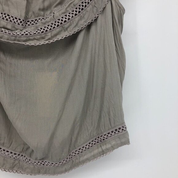 NWT Wilfred Aritzia Hollande off shoulder  Blouse in Ashen Grey XXS - Picture 7 of 16